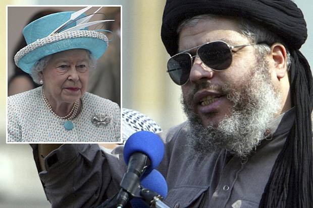The monarch and Abu Hamza